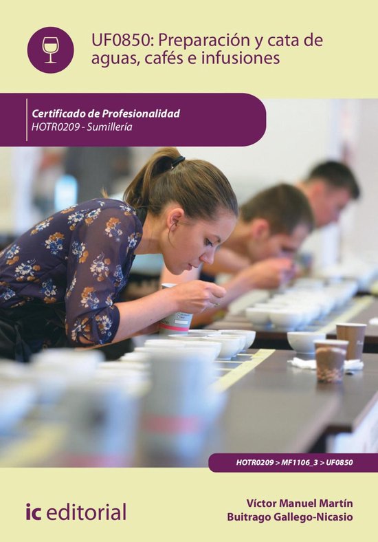 Preparación y cata de aguas, cafés e infusiones. HOTR0209 - cover