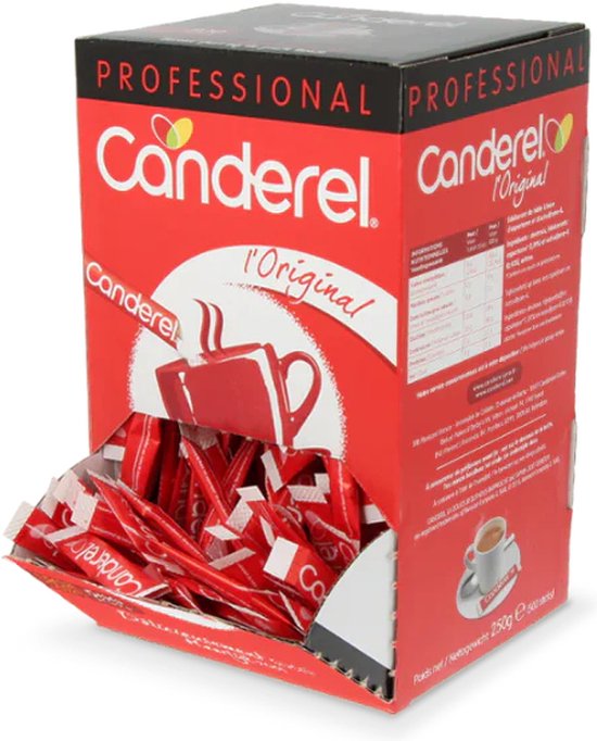 Canderel Zoetstofstick - Doos 6x 500 stuks x 0,5 gram