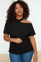 Trendyol TBBSS22AF0009 Volwassenen Vrouwen - Zwart - 3XL