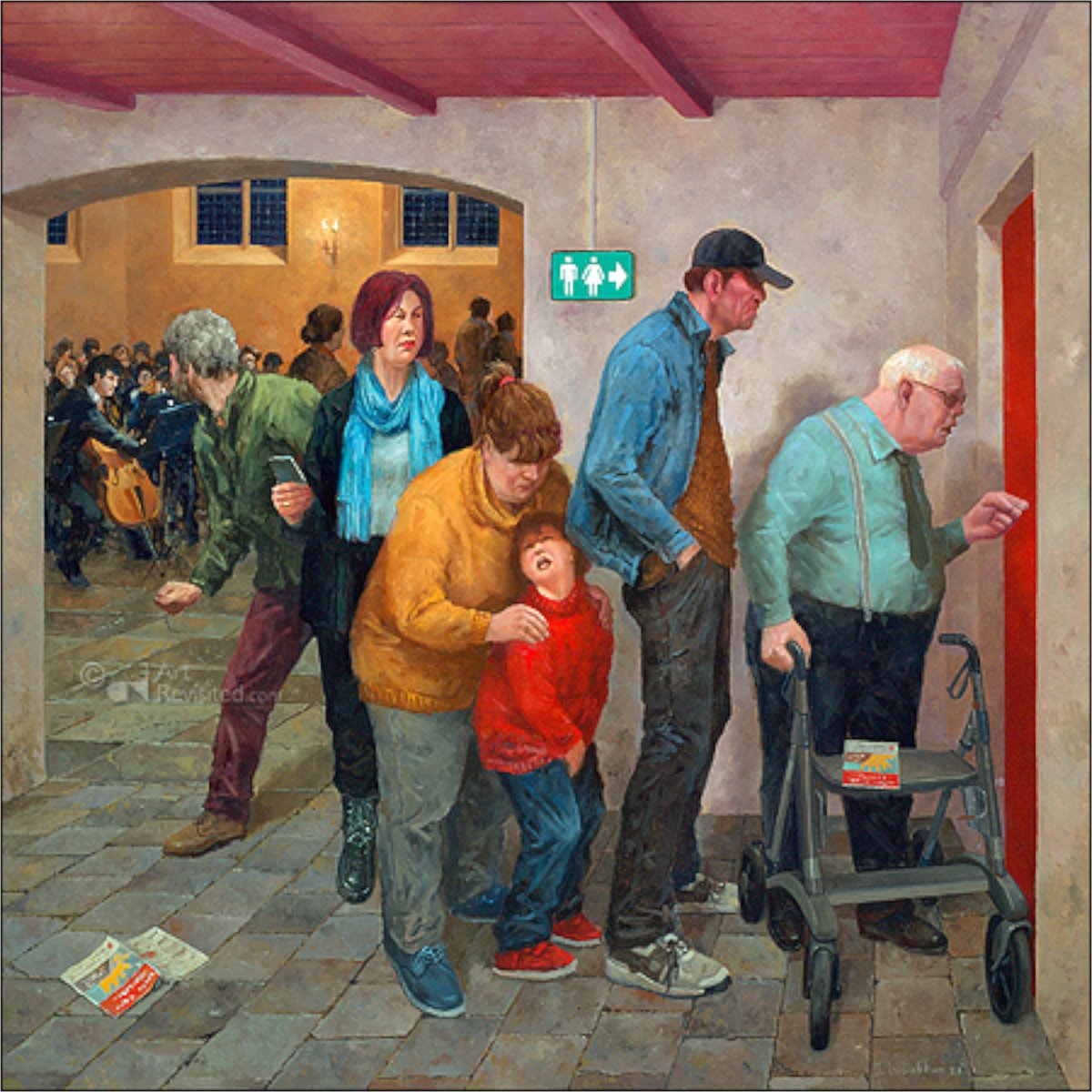 Kaart - Comello - Marius van Dokkum - Pauze bijna voorbij