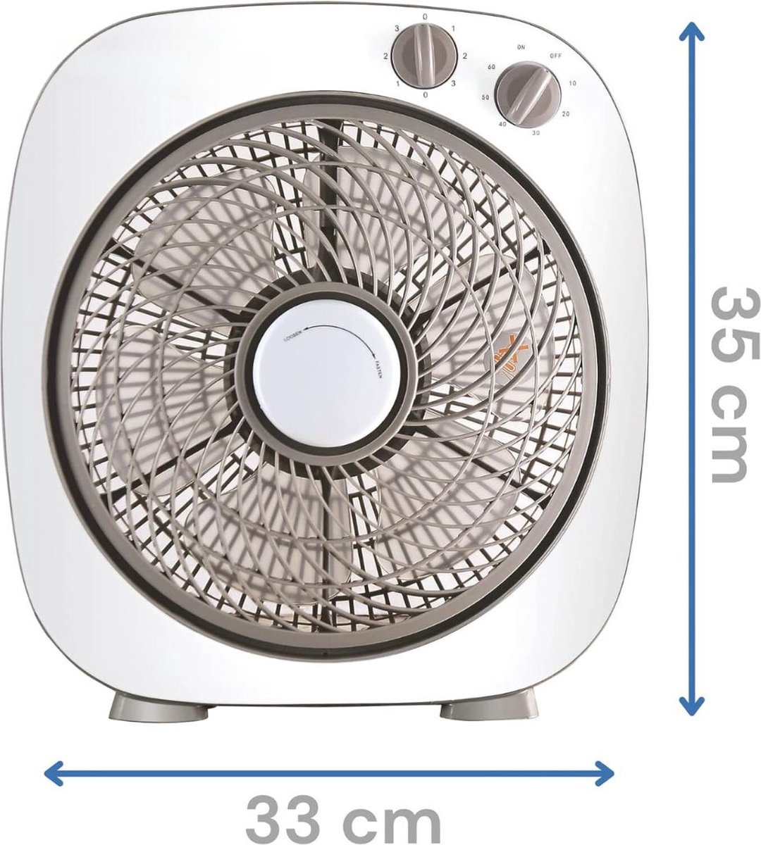 Vloerventilator - Tafelventilator - Kantelbaar - Meerdere Snelheden - Premium – foto 5