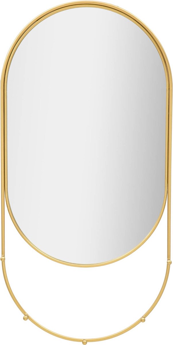Wandspiegel mit Haken 40 x 80 cm