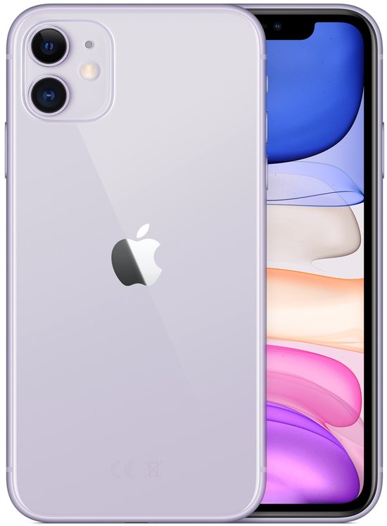 Apple iPhone 11 - 64GB - Dual camera - Paars | bol