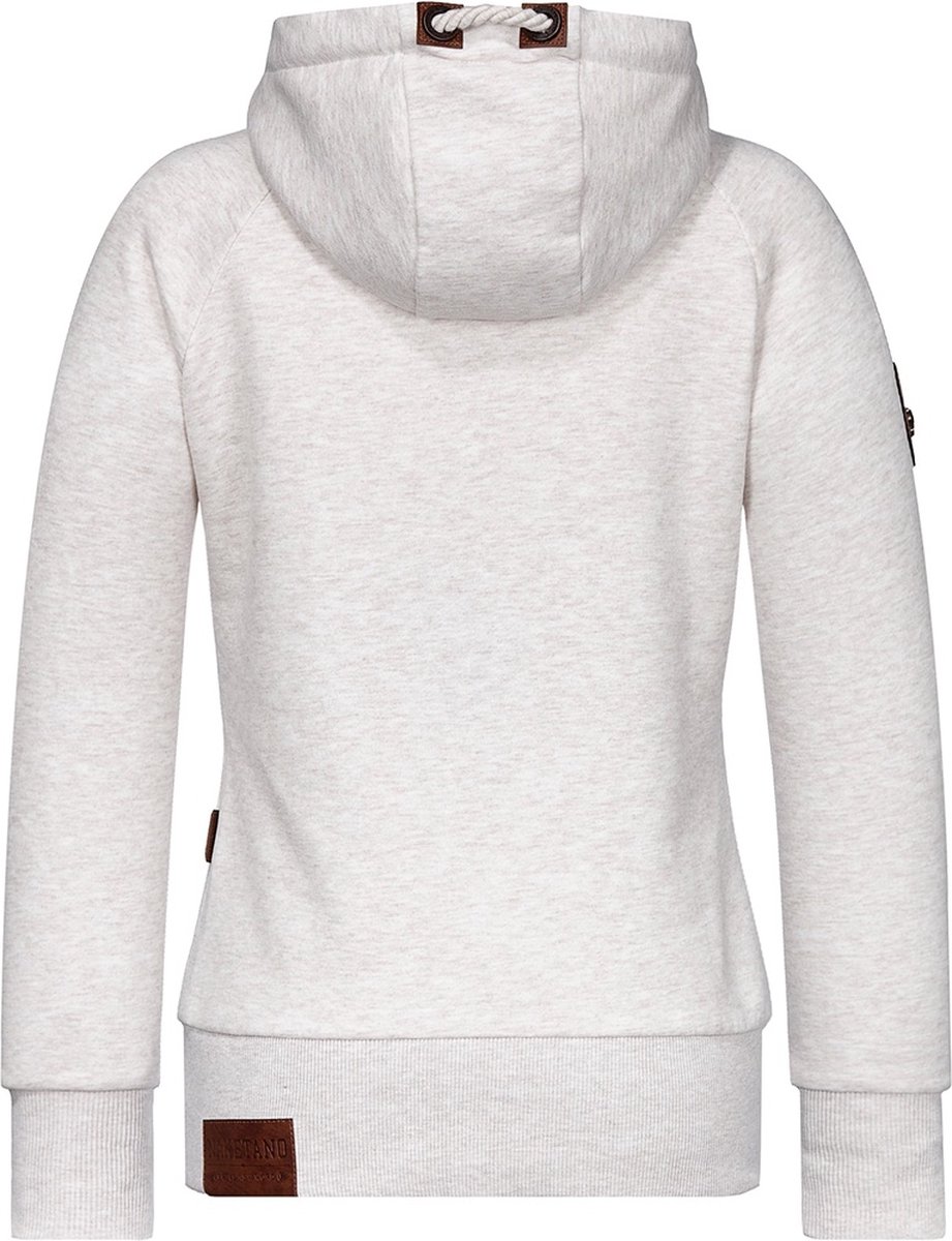 Naketano Damen Hoodie Mandy Spezial 2301-0201 Oma Melange-L