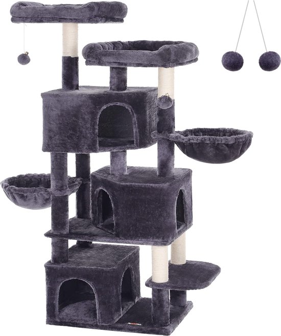 Foto: Lionto by dibea krabpaal katten 112 cm hoogte bruin