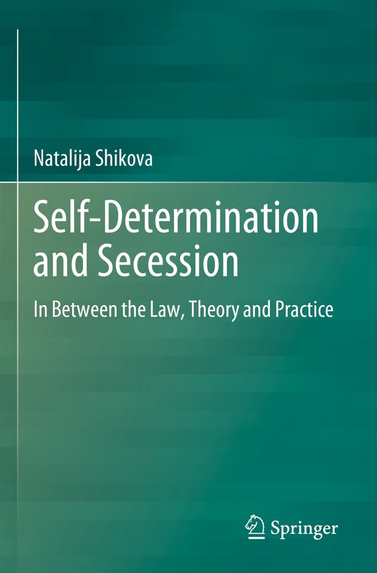Self-Determination and Secession - cover