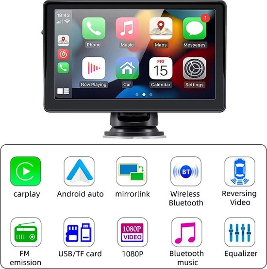 Road Top Wireless Carplay Android Auto for Lexus NX RX is