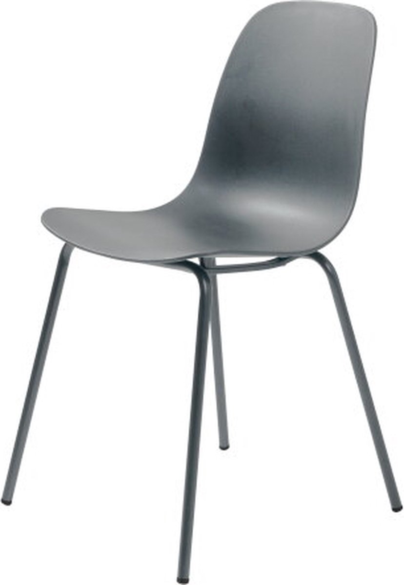 Eetkamerstoel Whitby - Grijs - eetkamerstoelen set van 4