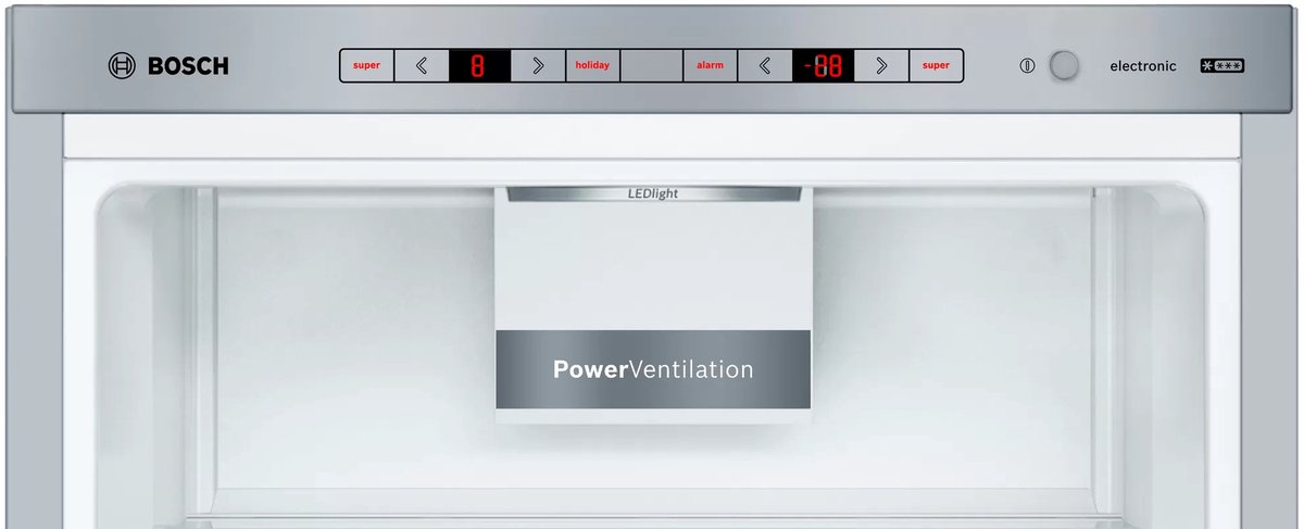 Bosch KGE49AICA - Serie 6 - Koelkast - Koel-vriescombinatie - Extra breed - RVS - Energielabel C - Houd je versproducten langer vers met VitaFresh - Big Box in de vriesruimte — afbeelding 4