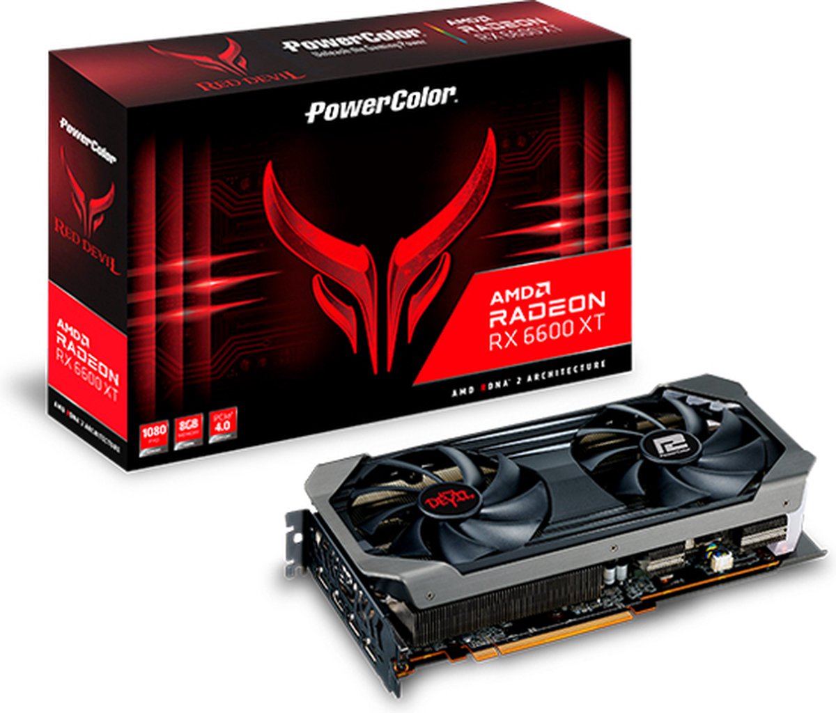 Powercolor Red Devil AMD Radeon RX 6600XT 8GB GDDR6