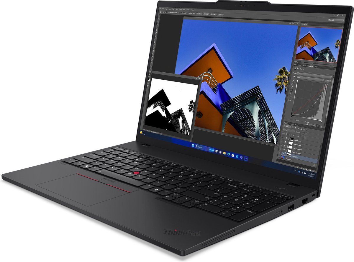 Lenovo ThinkPad T16 Gen 3 - Zakelijke Laptop - 16 inch - 32GB/1TB thumbnail 6
