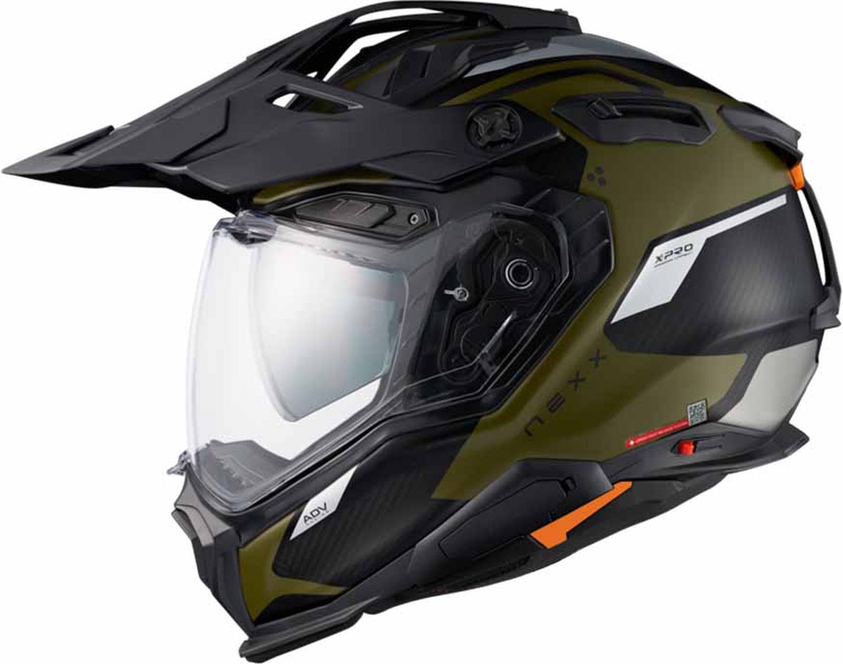 Nexx X.Wed3 Keyo Green Silver Mt M - Maat M - Helm