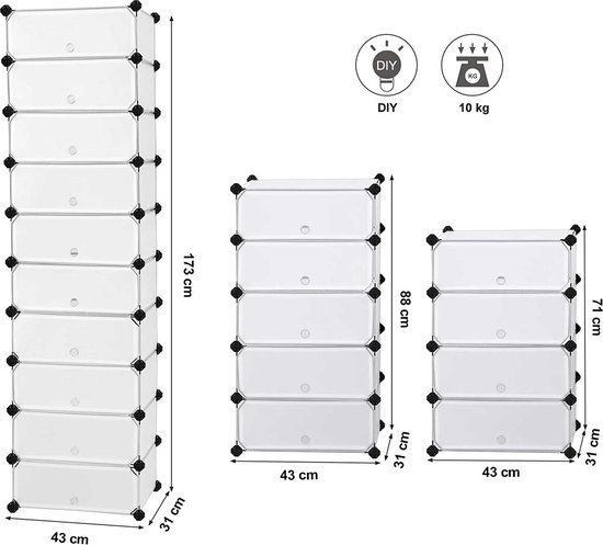 40 stuks draadkubus plastic connectoren draadrooster kubus organizer connectoren vervangingshoeken voor modulaire kast opslag organizer en draadrooster kubus opslag stellingen (zwart