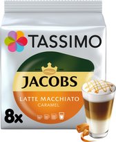 Tassimo Finesse friendly TAS163E Koffiezetapparaat van Bosch, 70 dranken, intensievere koffie op de kop, automatische uitschakeling, duurzaam, perfect gedoseerd, 1400 W, rood/zwart
