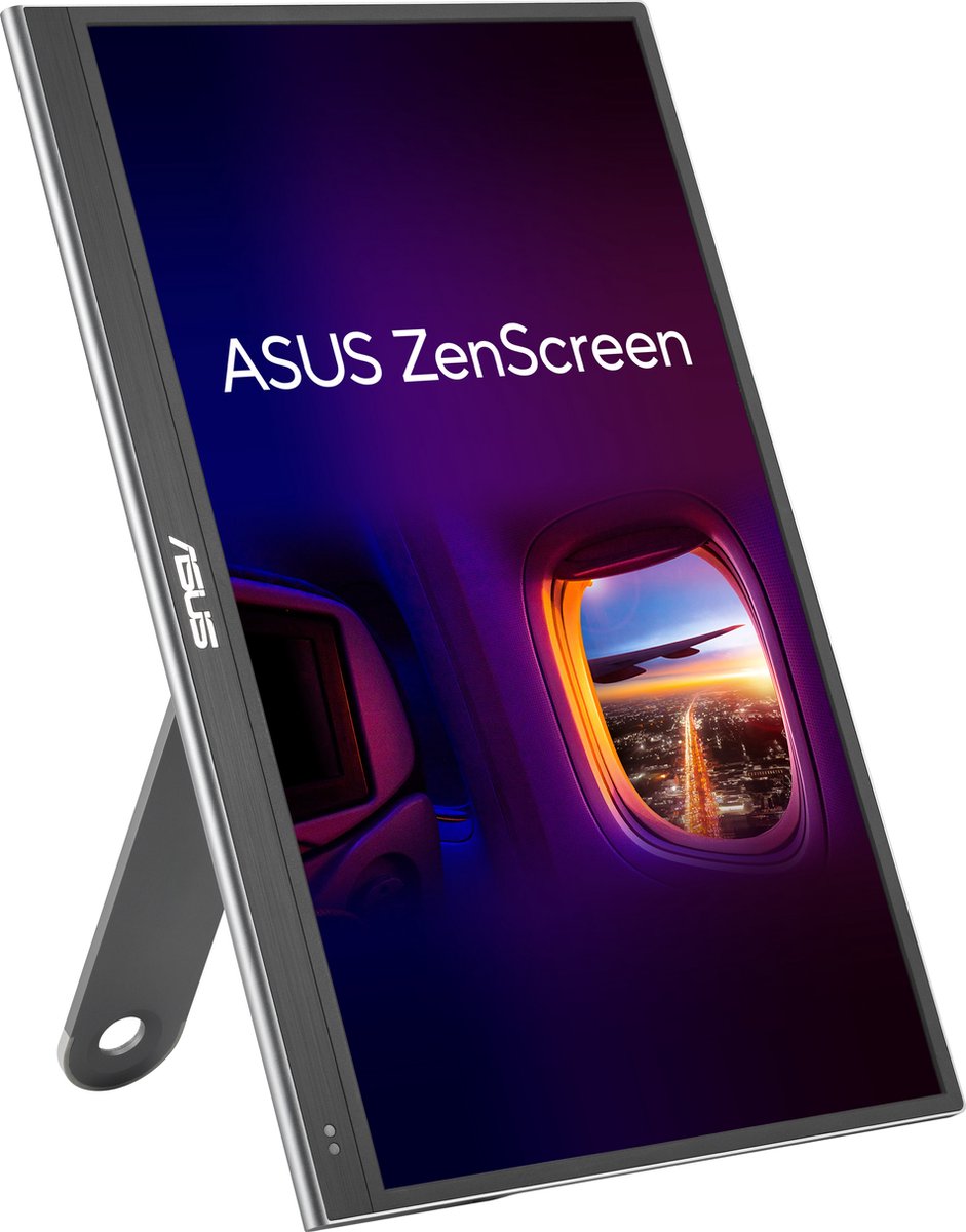Bol.com ASUS ZenScreen OLED MQ16AHE - Portable USB-C Monitor - 360° Kickstand - 15.6 inch aanbieding