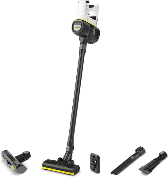 Kärcher VC 4 MyHome Pet – snoerloze steelstofzuiger – Pet kit – 30 min