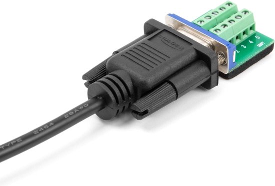 DeLOCK 87589 Switch Seriale Cablato A 4 Porte RS-232 Con Commutazione Manuale RS-422/RS-485