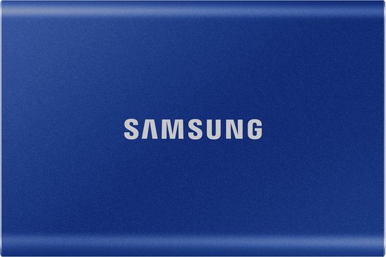 Foto: Samsung portable ssd t7 1tb blauw