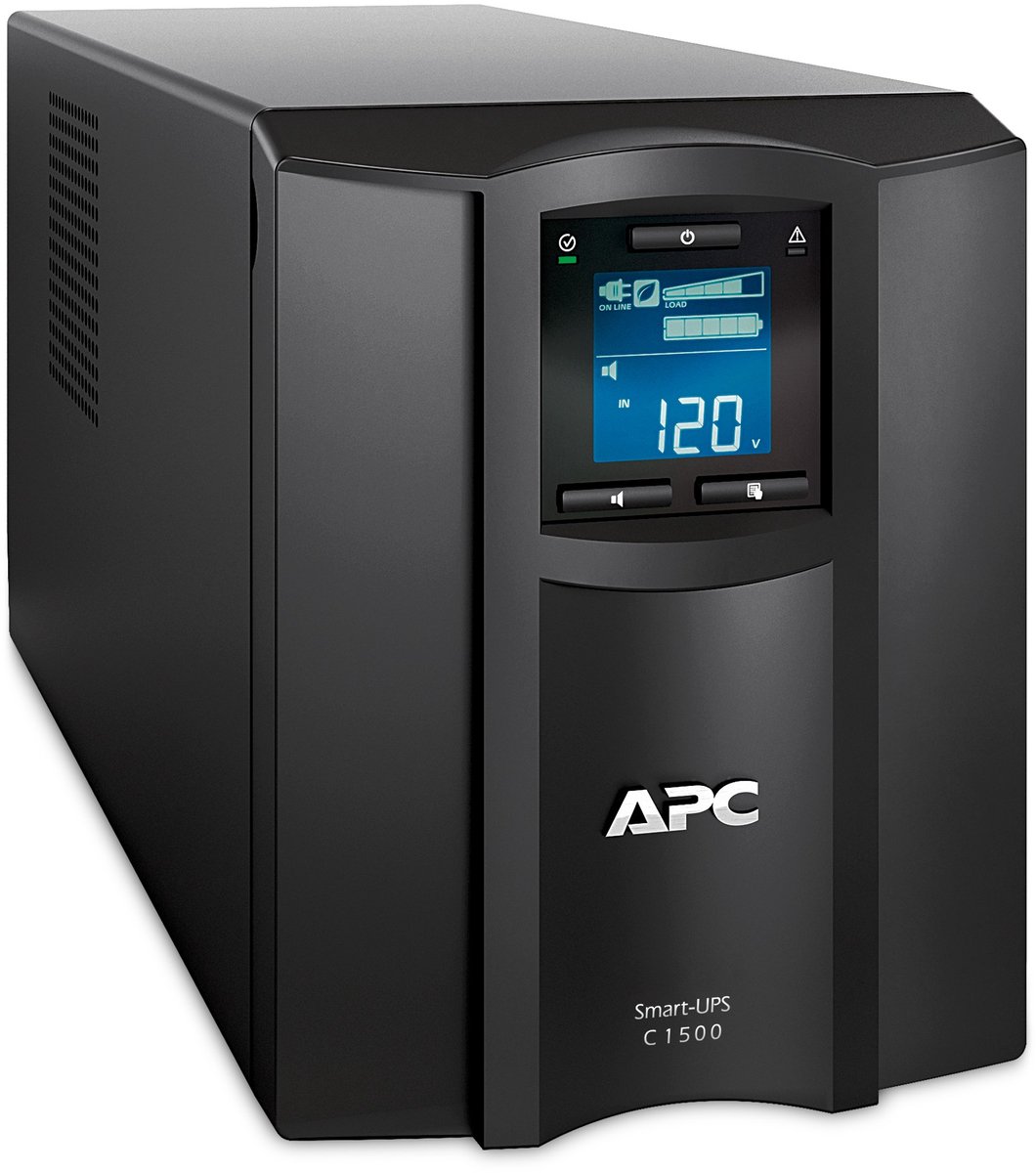 APC Smart-UPS SMC1500IC - Noodstroomvoeding / 8x C13 uitgang / USB / Smart Connect / 1500VA