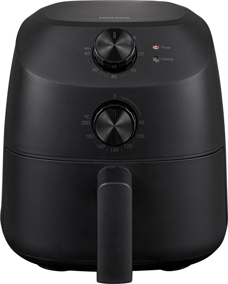 Tomado TAF2001B Airfryer met 2 Lades - 2 Liter Inhoud - afbeelding 3
