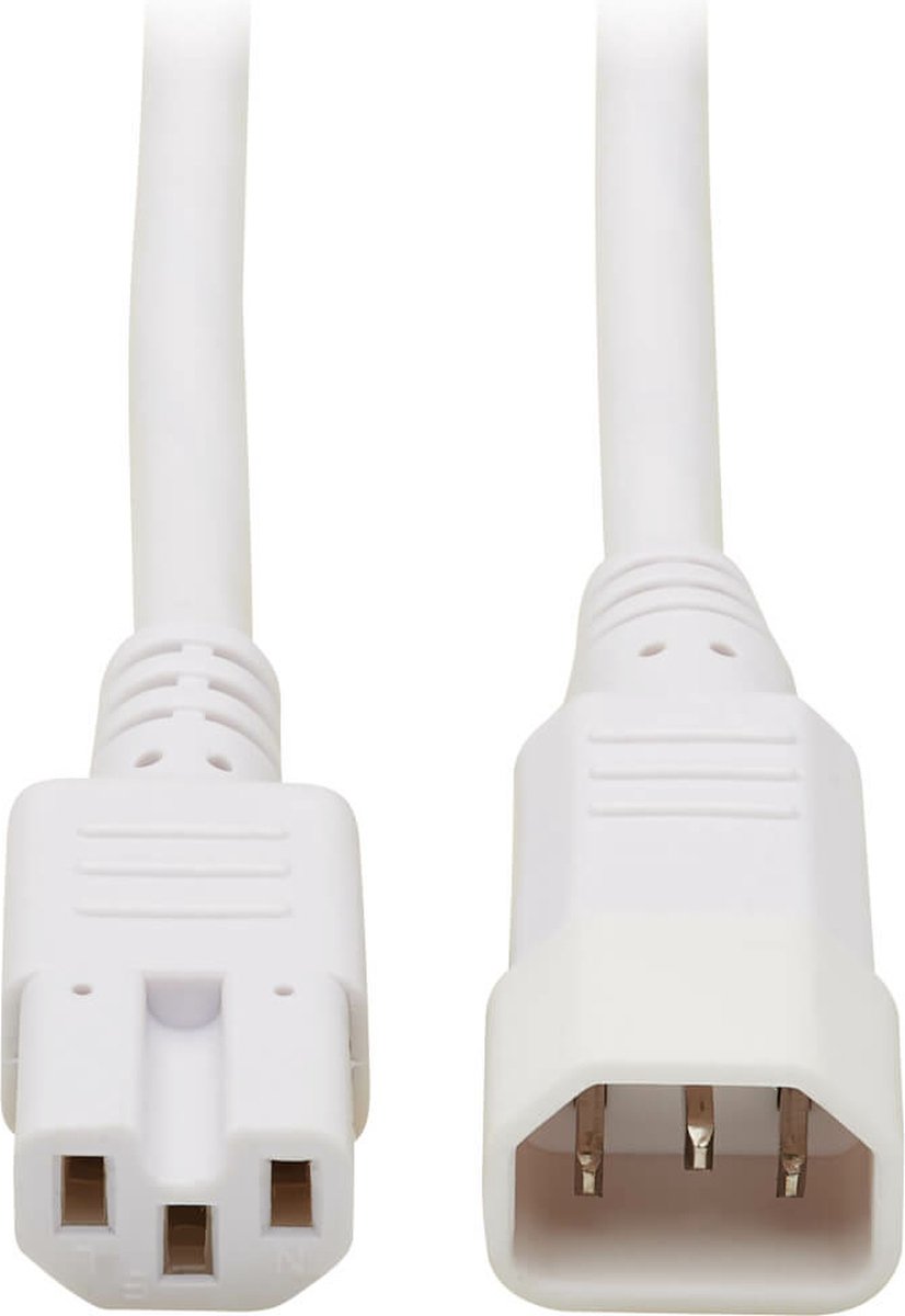 Tripp Lite P018-006-AWH electriciteitssnoer Wit 1,8 m C14 stekker C15 stekker
