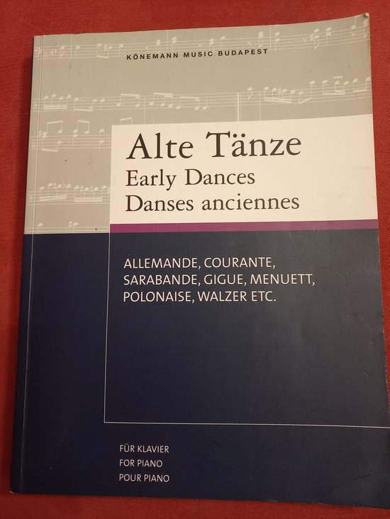 9783833113505 - Alte Tänze für Klavier