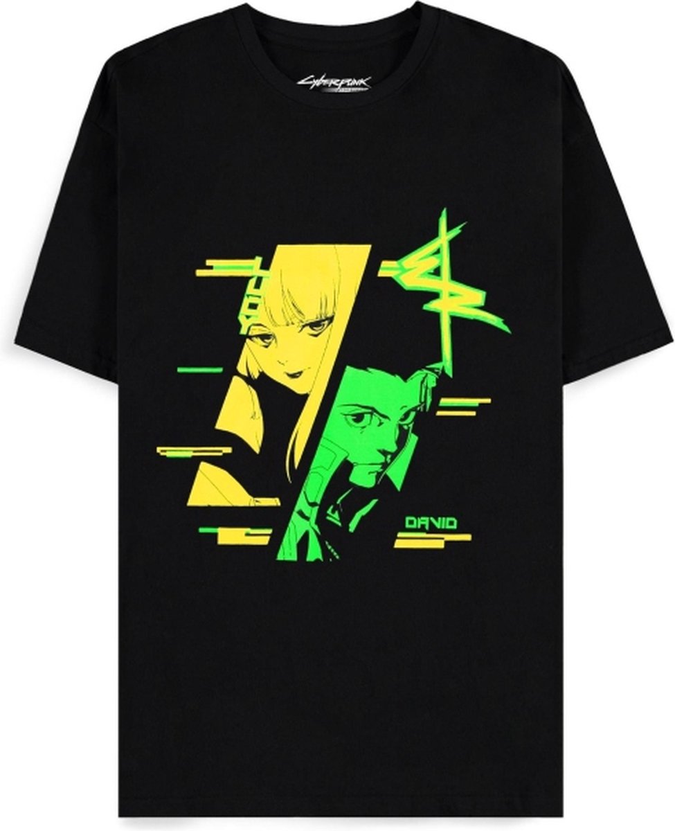 CyberPunk - Edgerunners - David & Lucy T-shirt (L)