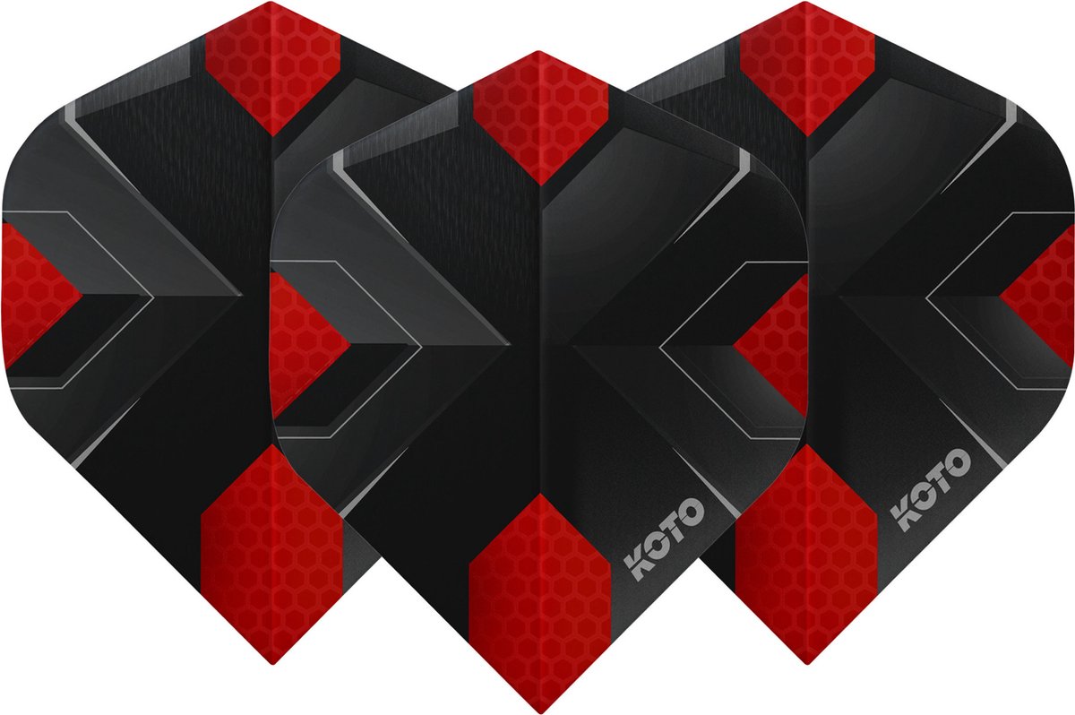 KOTO ZIZ-X NO2 Red - Dart Flights