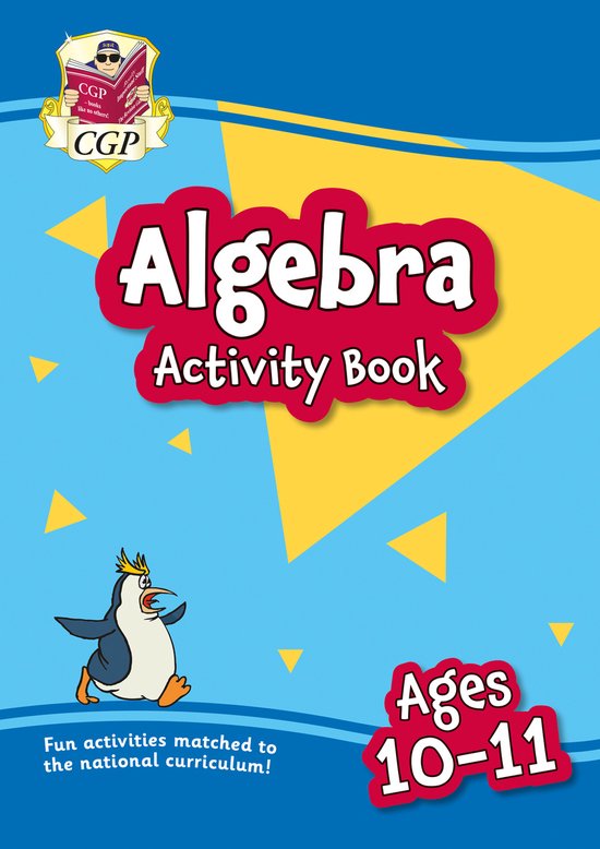 CGP KS2 Practise & Learn- Algebra Activity Book for Ages 10- ... - cover
