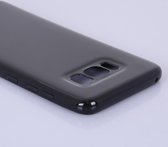 Hoesje geschikt voor Samsung Galaxy S8 Plus (S8+), gel case, zwart
