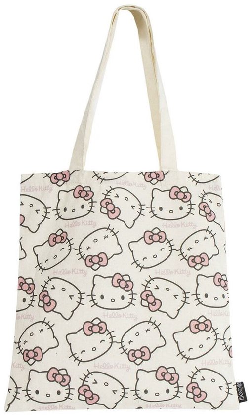 HELLO KITTY - Totebag - Sac 36x40cm
