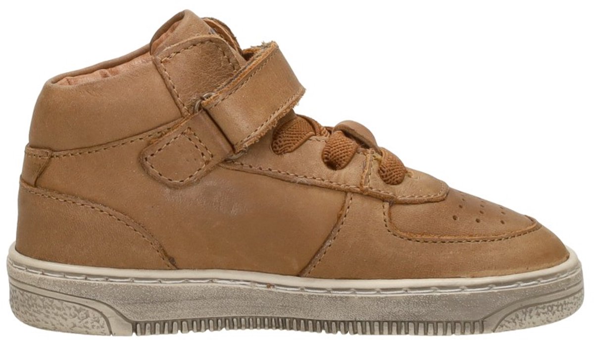 KEQ Jongens Baby schoentjes Jongens Baby schoentjes - Cognac - Maat 23