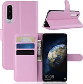 Huawei P30 hoesje, 3-in-1 bookcase, lichtroze | GSM Hoesje / Telefoonhoesje Geschikt Voor: Huawei P30