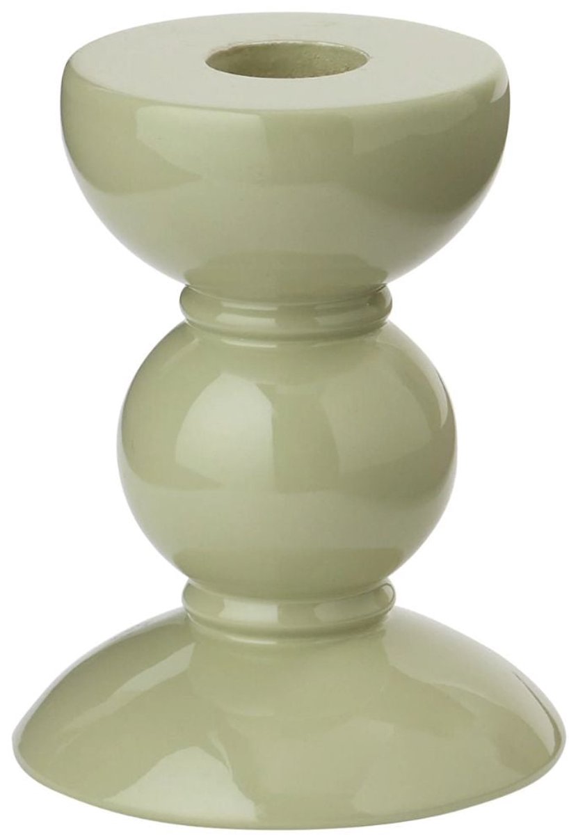 Addison Ross - Kandelaar Bobbin Sage 10cm - Kandelaren