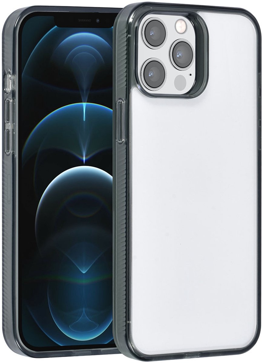 UNIQ Accessory iPhone 12 Pro Max Backcover hoesje - Zwart