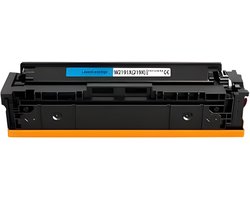 Inktkenners Toner geschikt voor HP 219A / W2191A (met chip) - 1x Cyaan geschikt voor LaserJet Pro 3202 - 3202dn - 3202dw - 3202dwe - LaserJet Pro MFP 3302 - 219X