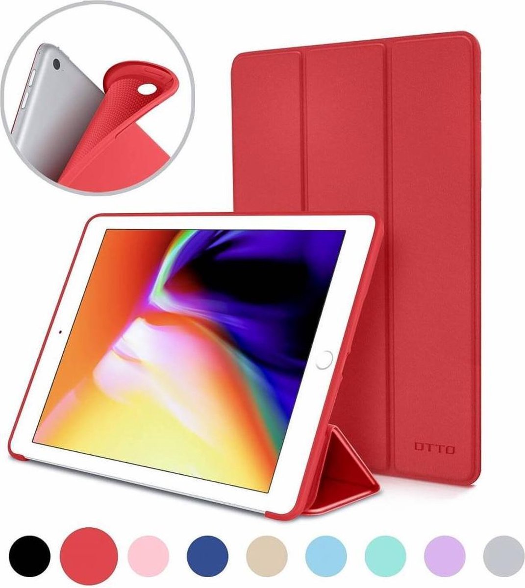 Samsung Note 8.0 360 graden hoes Zwart