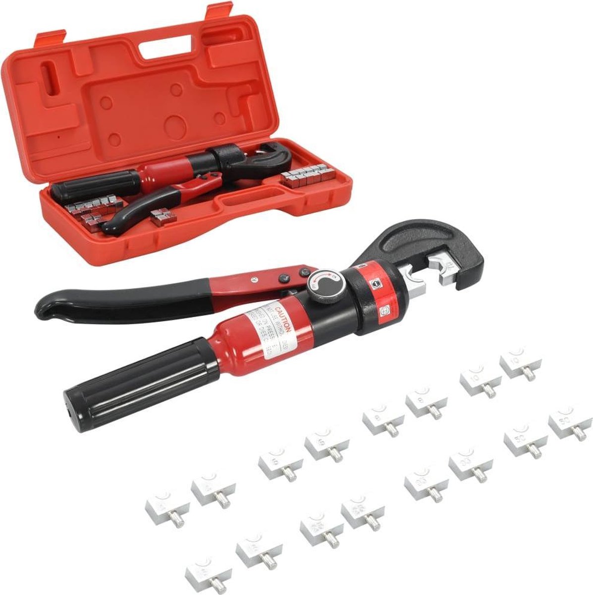 Goedkoopste vidaXL - Krimptang - hydraulisch - 4-6-8-10-16-25-35-70 - mm²