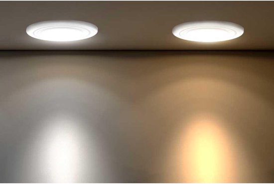 Ampoule LED Prinos avec culot GX53 - Lumière blanche froide 6 500 K - 5 W = 40 W - PACK DE 3