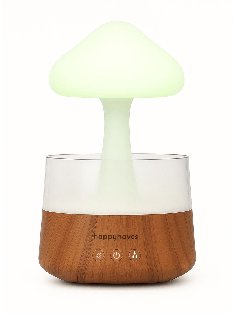 Goedkoopste Aroma Diffuser Cloud van Happyhaves- Regeneffect - Rustgevend - Sereen - Cadeautip