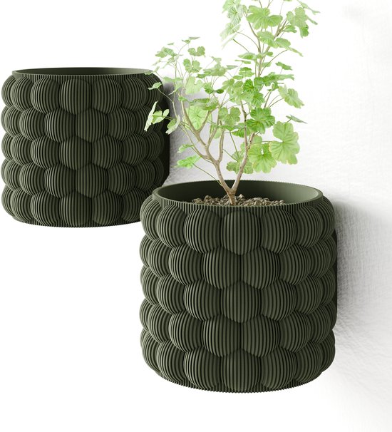 Lot De 20 Pots De Fleurs En Plastique Transparent 17 Cm Avec Trous De Drainage - + 10 étiquettes, Pour Semis Et Plantes