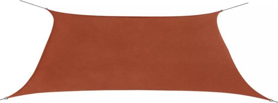 vidaXL Auvent Terracotta rectangulaire 2x4 m Textile Oxford