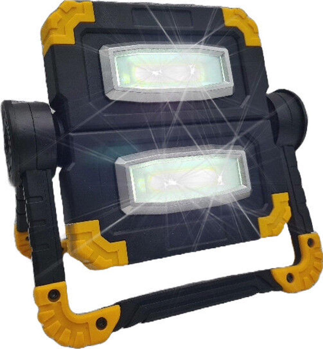 ToolPack dubbele LED werklamp met accu 2x10W 1200 lumen