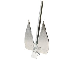 Hollex gegalvaniseerd stalen Bay Anker 10kg