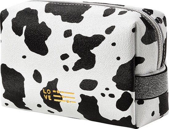 Trousse de toilette de voyage à imprimé vache - Organiseur de trousse de toilette pour Accessoires de vêtements pour bébé de Camping et de Voyages - Trousse de Toilettes pour femmes et hommes