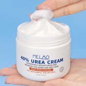 Urea Creme 40% - 1 + 1 Gratis - Voor Handen, Voeten, Ellebogen, Hielen en Ellebogen - Helpt tegen extreem droge plekken - Helpt tegen een gebarsten Huid - Hoog Urea Gehalte
