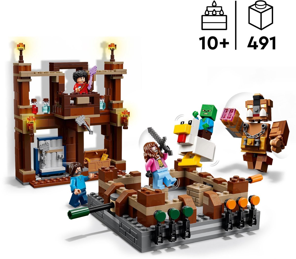 LEGO Minecraft De Arena bij het Boslandhuis - 21272 — afbeelding 15