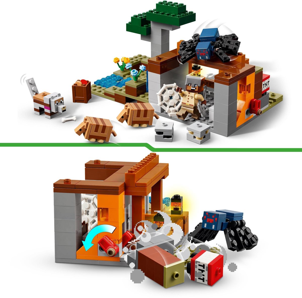 LEGO Minecraft De gordeldieren bij de mijn - 21269 — afbeelding 23