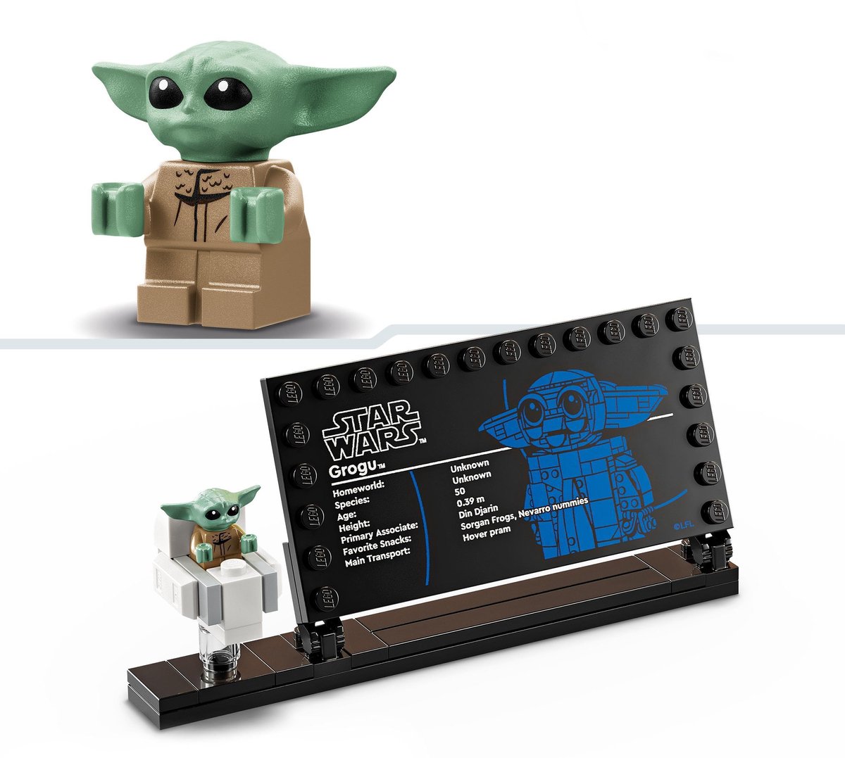 LEGO Star Wars: The Mandalorian™ Grogu™ met zweefkinderwagen 75403 — afbeelding 14