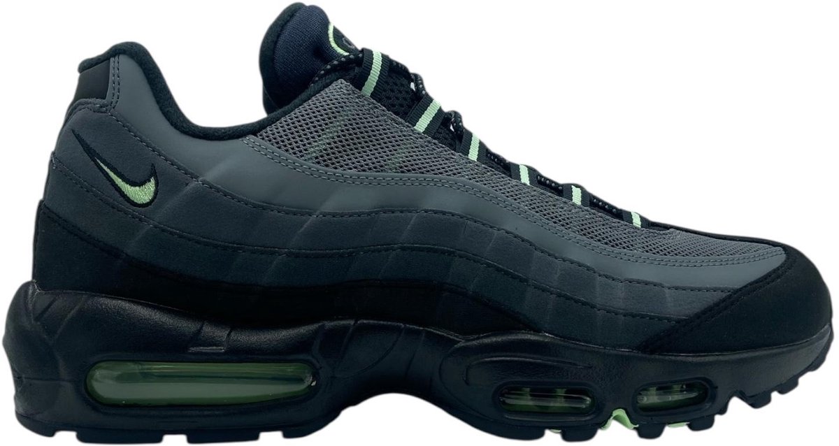 Nike Air Max 95 ZWARRT/GRIJS/LICHT GROEN
